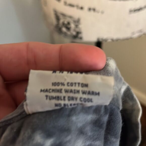 Y2K Visions Lion Nature Print Tie Dye Graphic Shirt Boho Casual - Picture 7 of 8